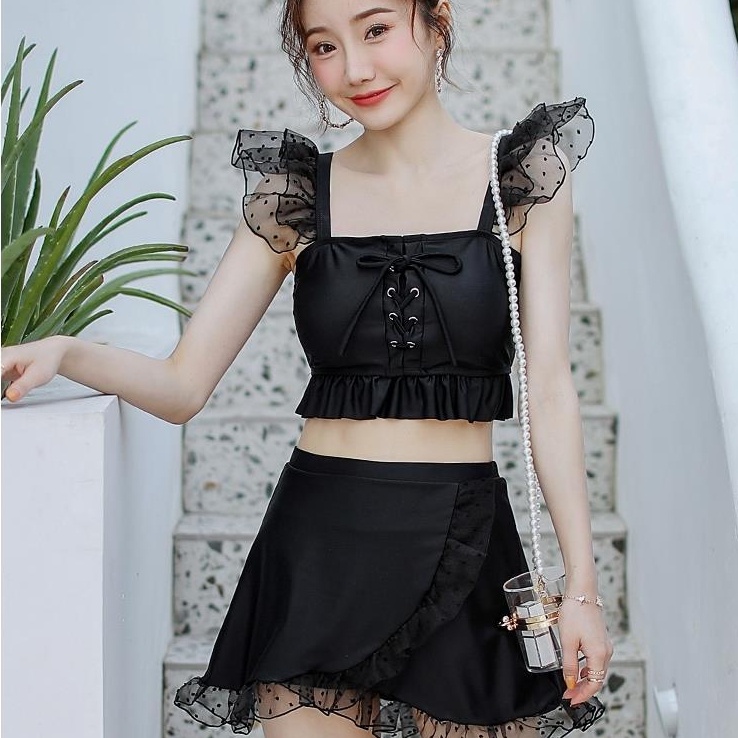 Áo Tắm Nữ Dễ Thương Phong Cách Hàn Quốc