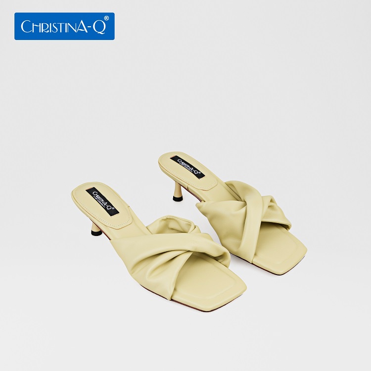 Guốc nữ gót nhọn 5 cm ChristinA-Q GUN078