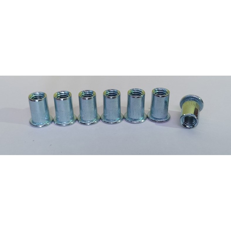 Gói 100 cái Đai ốc rút M3/Ecu rút M3/Ốc tán rút M3/Tán rút M3 mạ kẽm