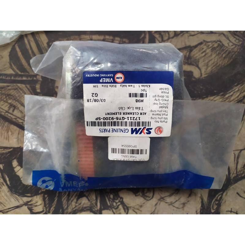 LỌC GIÓ SYM ATILA TAM GIÁC