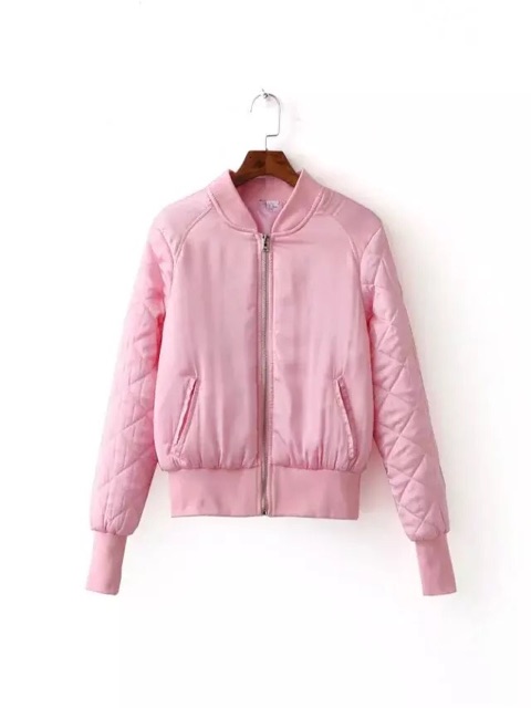 Bomber vải gió xuất HM