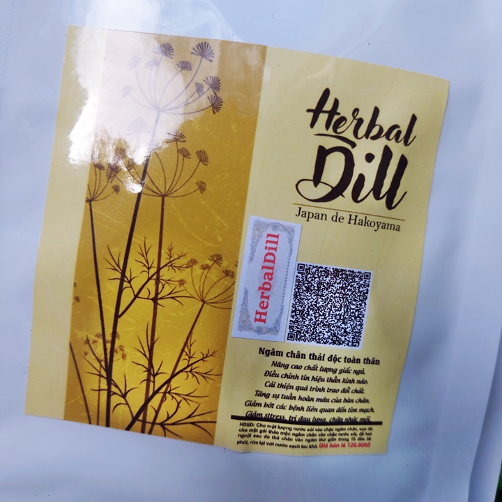 [Sỉ-Rẻ] Thảo Dược Ngâm Chân Herbal Dill - Lưu Thông Khí Huyết &amp; Thư Giãn Gân Cốt [Lẻ-Sỉ]