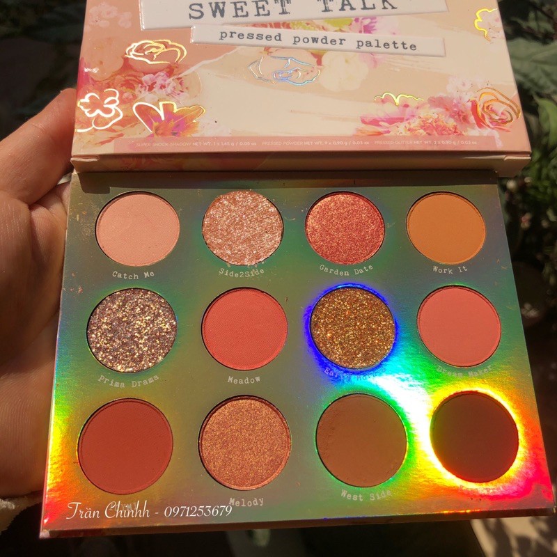 Có sẵn có bill - Bảng phấn mắt Colourpop Sweet Talk