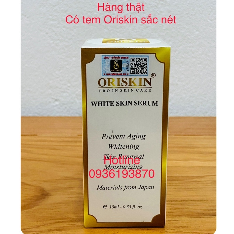 ✅ Serum Phục Hồi, Dưỡng Trắng Da Oriskin White Skin Serum Hộp 10ml