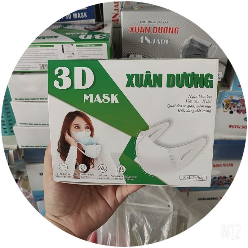 Khẩu Trang 3D Mask Xuân Dương
