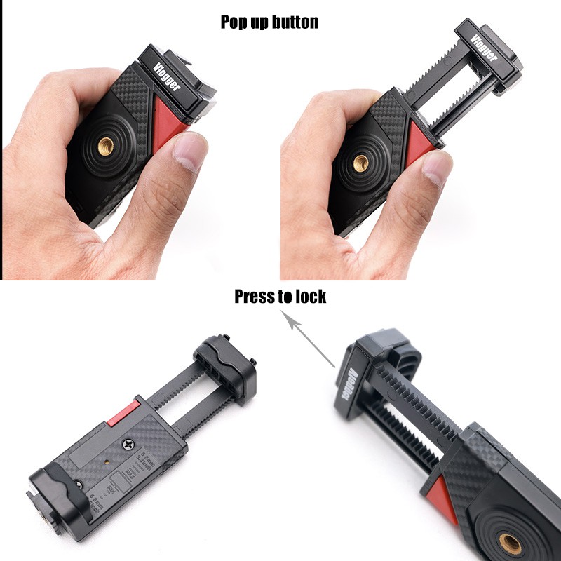 🍀 Chân Máy DSLR Cmera Vlog, Kẹp Giữ Điện Thoại Thông Minh Ajustable Ballhead Đế Giày Lạnh Cho Micro Đèn LED Chân Máy Mi