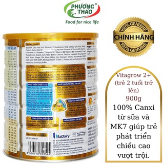 Sữa Bột Vitagrow 1+, 2+ 900g ( Date 2023)