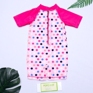Đồ bơi bé gái xuất dư UPF50+ (Size 08 - 16kg)