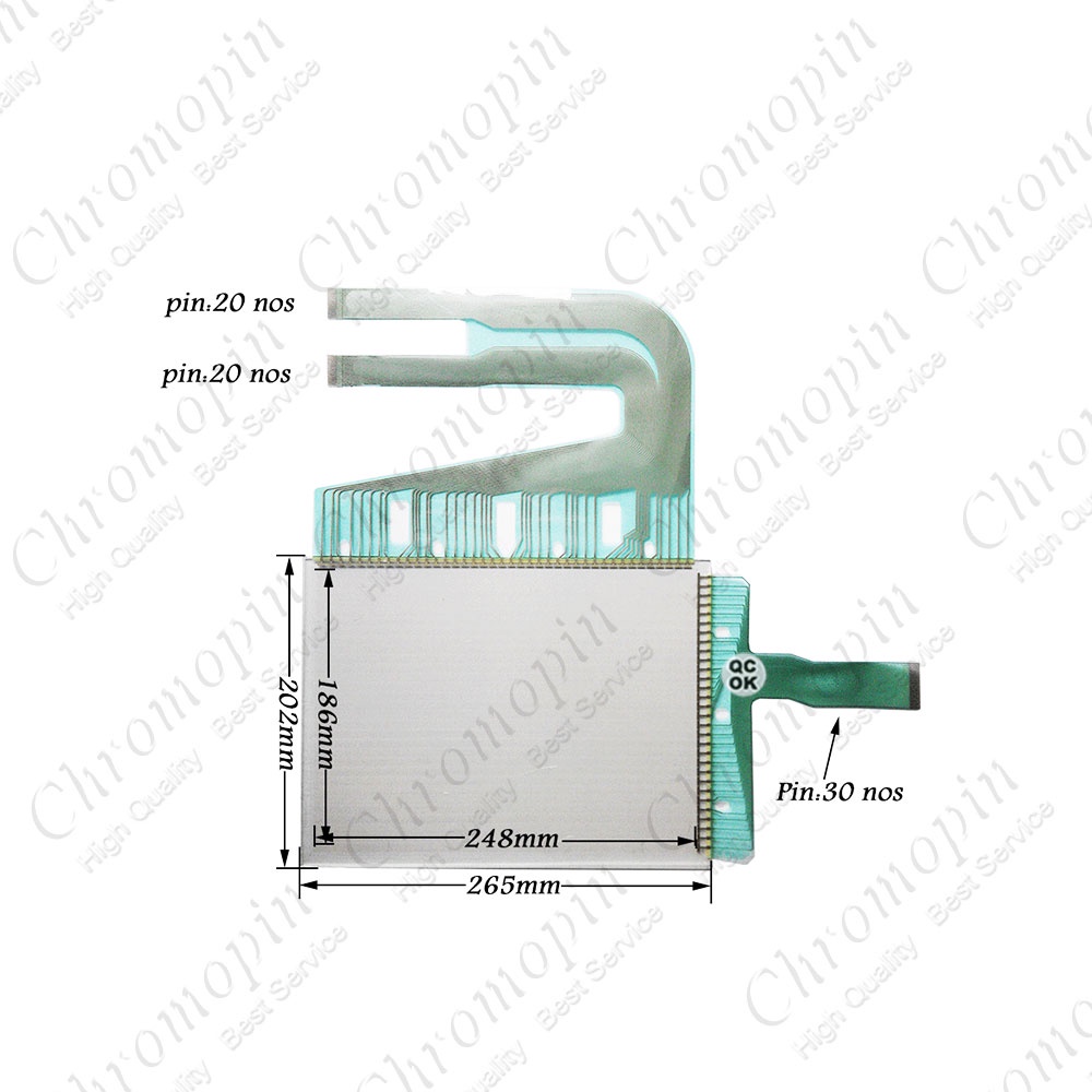 Màn Hình Cảm Ứng Thay Thế Cho pro-face gp2600-tc11-m gp2600-tc41-24v-m gp2600-tc11-24v