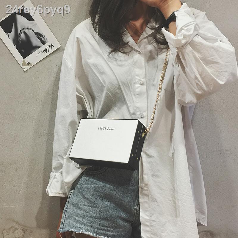 ¤ □ túi xách vascara♦Phiên bản Hàn Quốc của túi nhỏ nữ 2021 mới cao cấp phong cách phương tây hoang dã in lưới màu đỏ