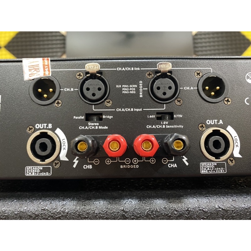 Đẩy công suất 2 kênh ASHLY TD4002 Chính hãng cao cấp.New 2021 công nghệ USA