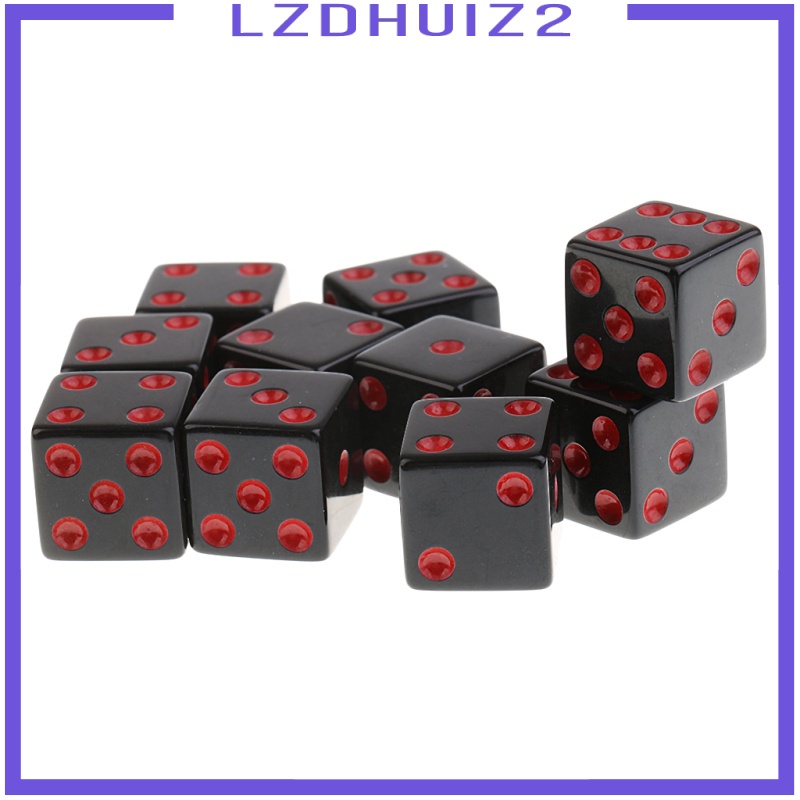 Set 10 Xúc Xắc Sáu Mặt D6 Màu Vàng Cho Tiệc Rpg Mtg | BigBuy360 - bigbuy360.vn