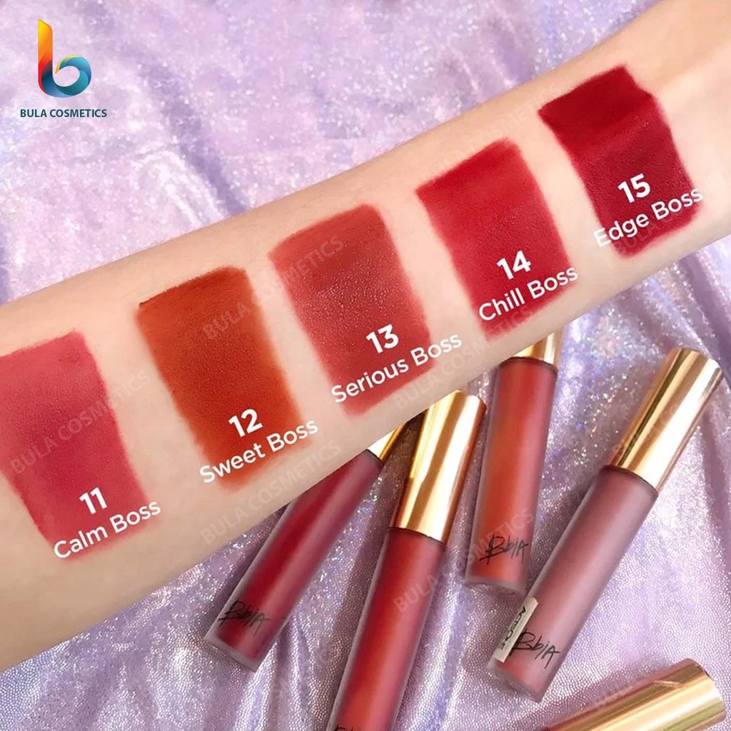 Son BBIA Last Velvet Lip Tint (VERSION 3), Son Kem Lì Không Trôi Chính Hãng (5g)