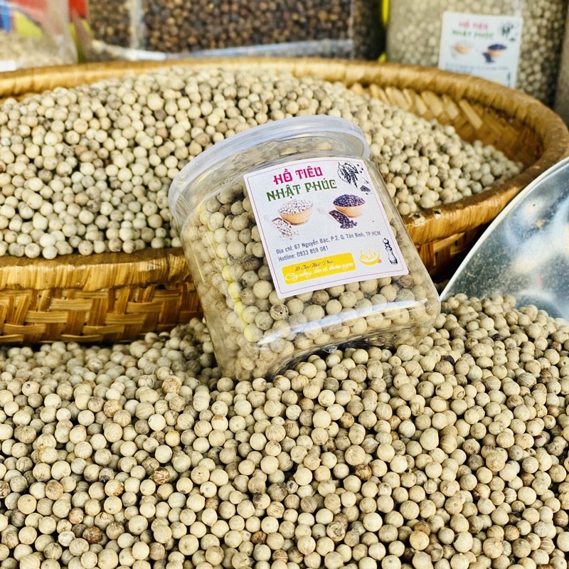 Tiêu Sọ Sạch NHẬT PHÚC - Nguyên Hạt, Nguyên Chất 100%(hũ 120ml)