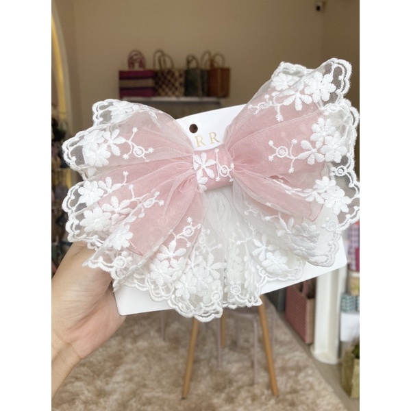 KẸP NƠ PHỒNG TÓC HỒNG MAMA BUTTERFLY