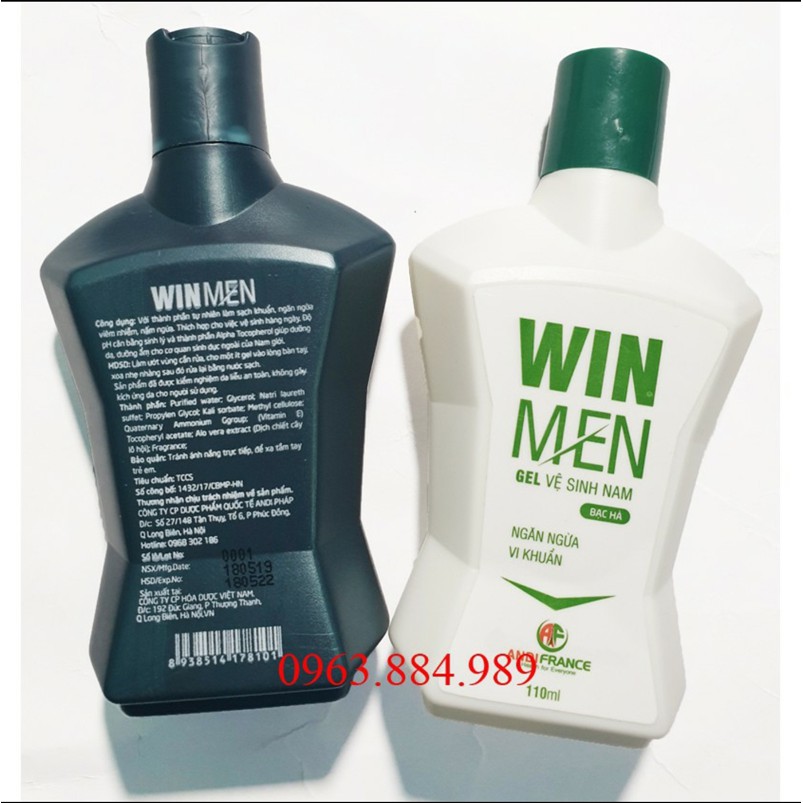 Dung dịch vệ sinh nam DD.01 winmen dung tích 100ml