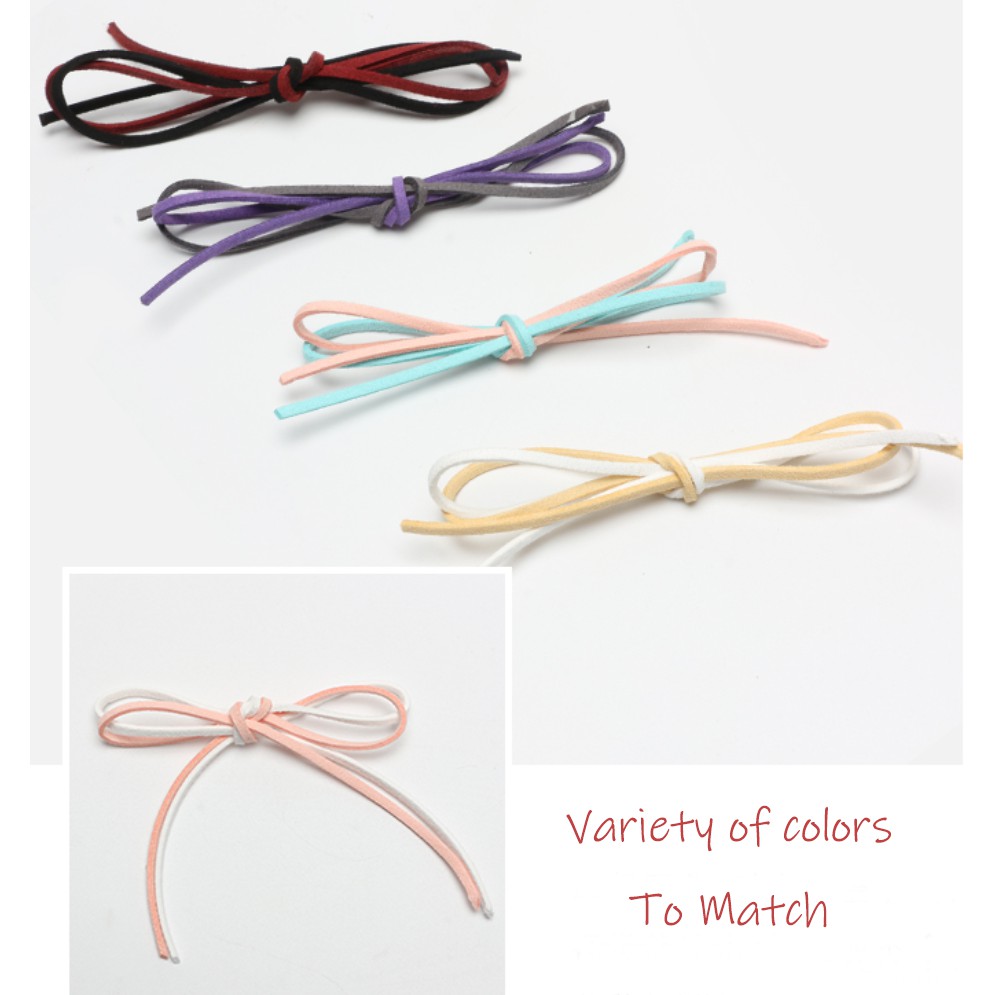 Cuộn Dây Da Lộn Dài 5 Yard Dày 3mm Dùng Làm Đồ Thủ Công