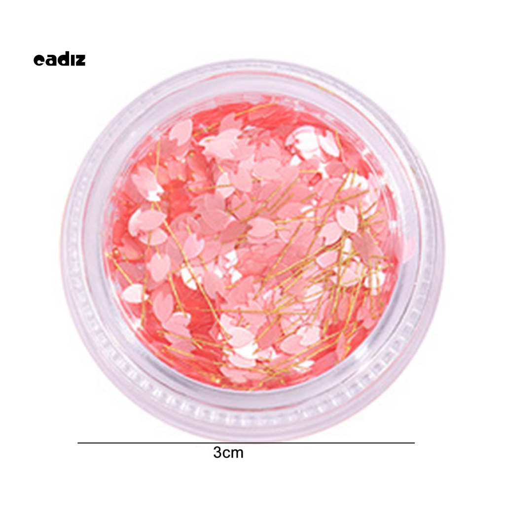 1 Hộp Hạt Charm Đính Móng Tay Lấp Lánh