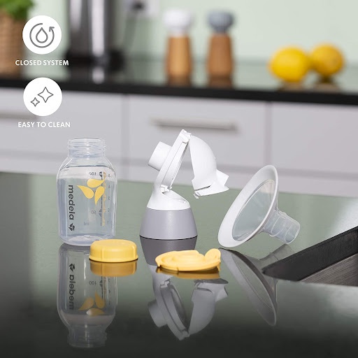 Máy Hút Sữa Medela Maxflow Bản Rút Gọn Nguyên Seal - Máy Hút Sữa Điện Đôi - Hàng Chính Hãng Nhập Khẩu US/ Thụy Sỹ