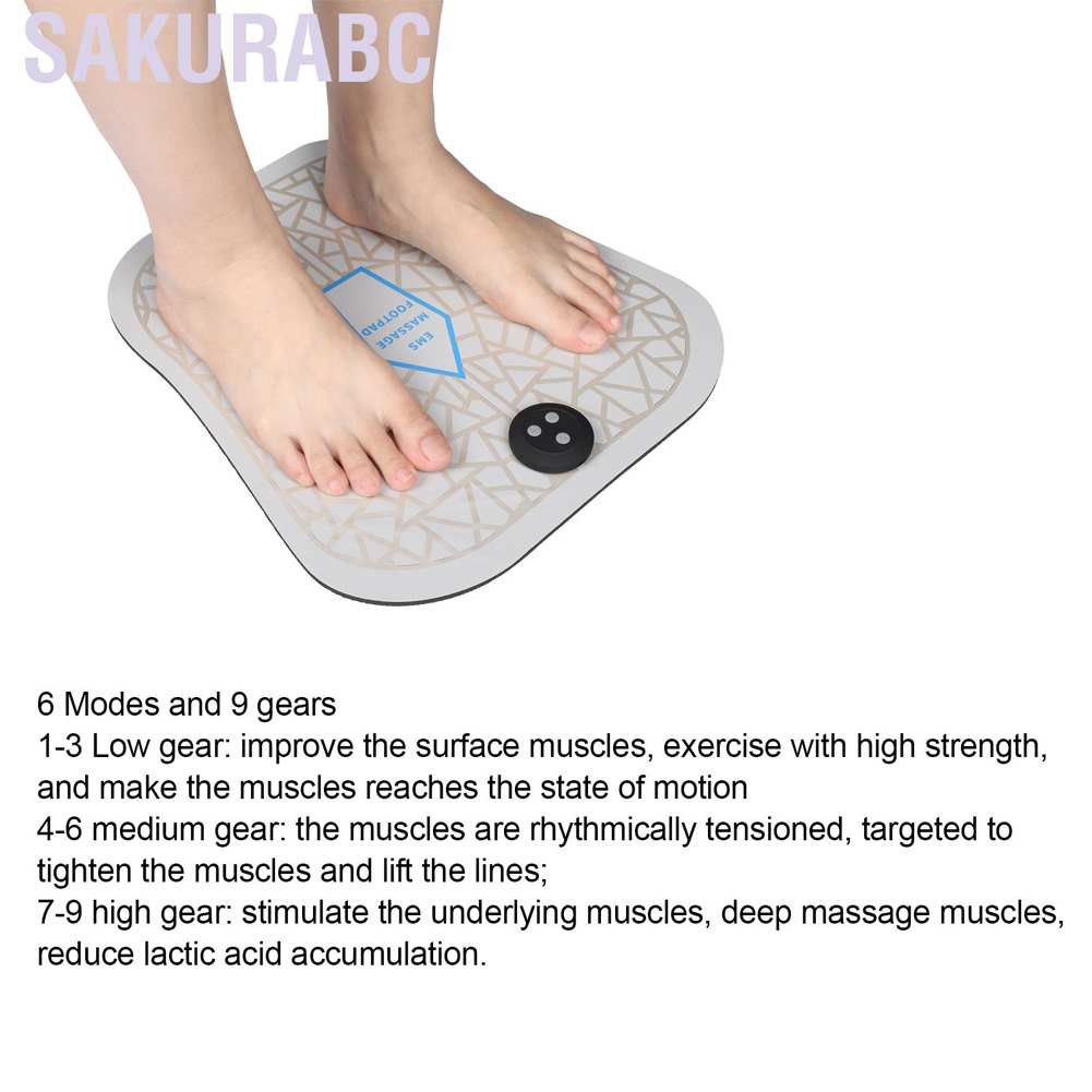 (Hàng Mới Về) Máy Massage Chân Bằng Điện Có Thể Sạc Được Sakurabc | BigBuy360 - bigbuy360.vn