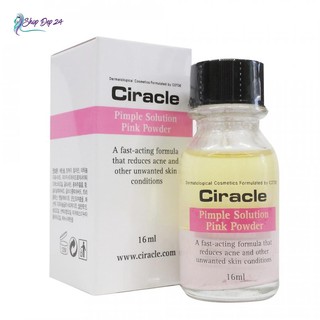 Bột Chấm Mụn Đặc Trị Sưng Đỏ , Viêm Ciracle Pimple Solution Pink Powder 16ml
