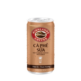 Thùng 24 Lon Cà Phê Sữa Đá Highlands Coffee Thơm Ngon - Đậm Đà