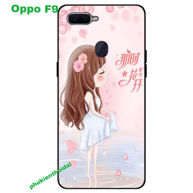 Ốp lưng Oppo F9 FREESHIP Từ 50k dẻo TPU viền đen in 3D cao cấp