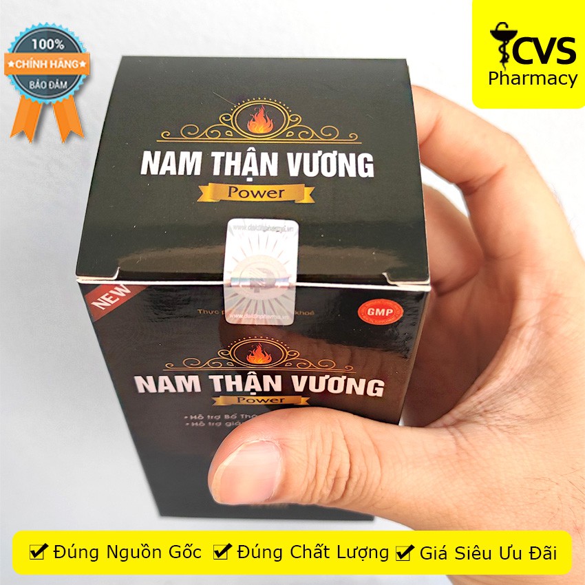 Nam Thận Vương Power (Loại Mới, 30 viên) - Hỗ trợ bổ thận, tráng dương, giúp tăng cường sinh lý nam giới - cvspharmacy