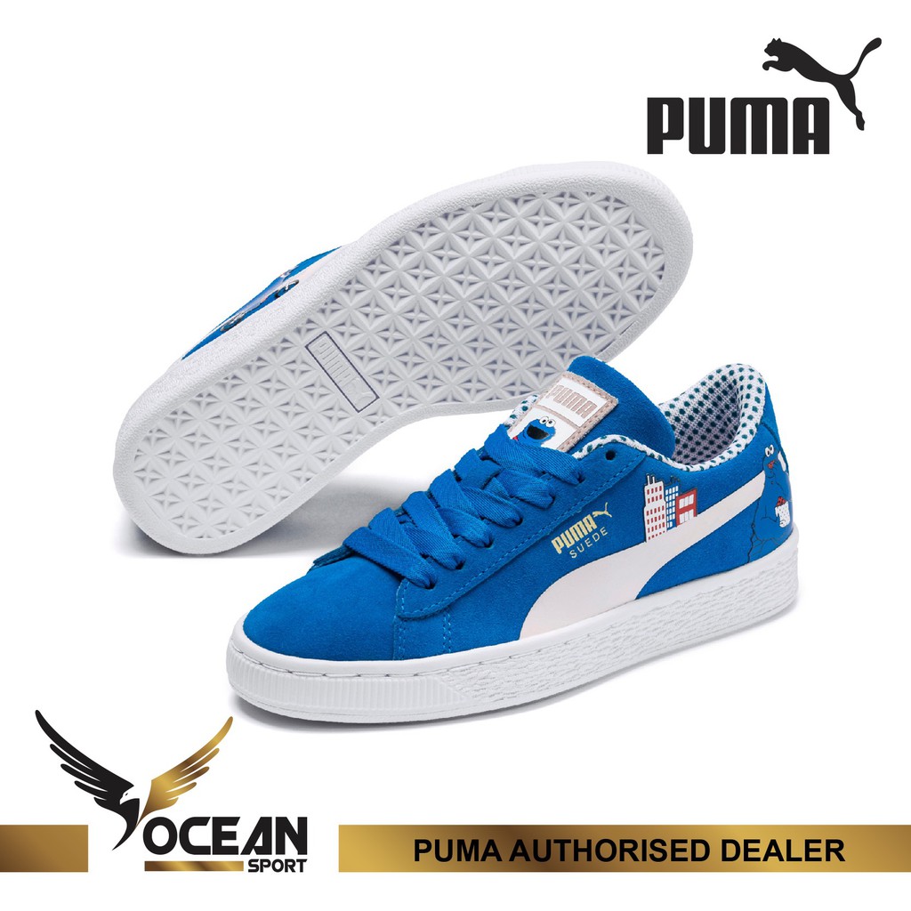 GIÀY XUẤT XỊN - GIÀY THỂ THAO PUMA MÀU XANH
