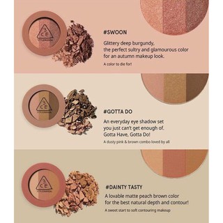 Phấn Mắt 3 Màu 3CE Mood Recipe Triple Shadow