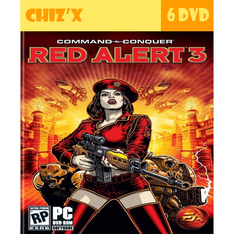 Đĩa Dvd Cnc Command And Conquer Red Alert 3 Chất Lượng Cao