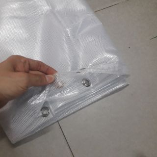 Bạt Che MTL Ép Biên Và Dập Lỗ Sẳn