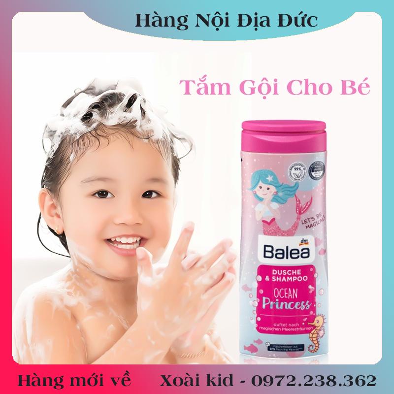 [auth] SỮA TẮM GỘI BALEA CHO BÉ CỦA ĐƯC 300ML ĐỦ BILL [Hot]