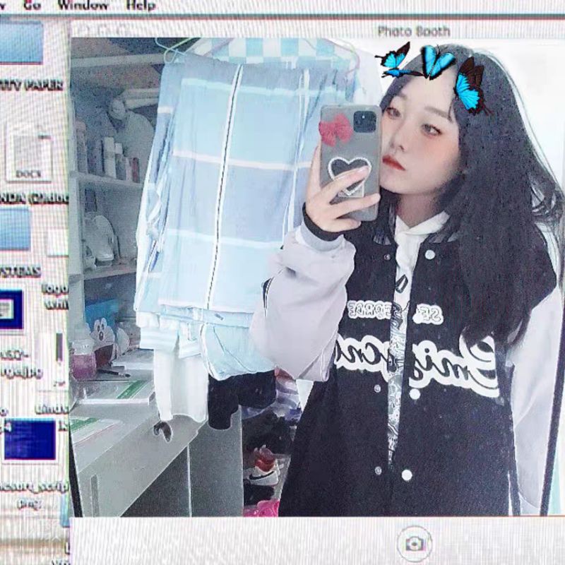 Áo khoác bomber phối màu 📷