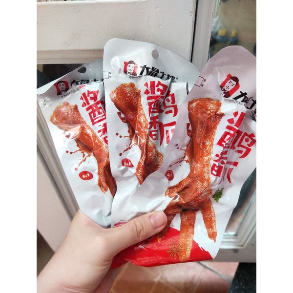 Chân Gà Cay Dacheng Tứ Xuyên Gói 31,8g - Đồ ăn vặt Snackfoodbysuri