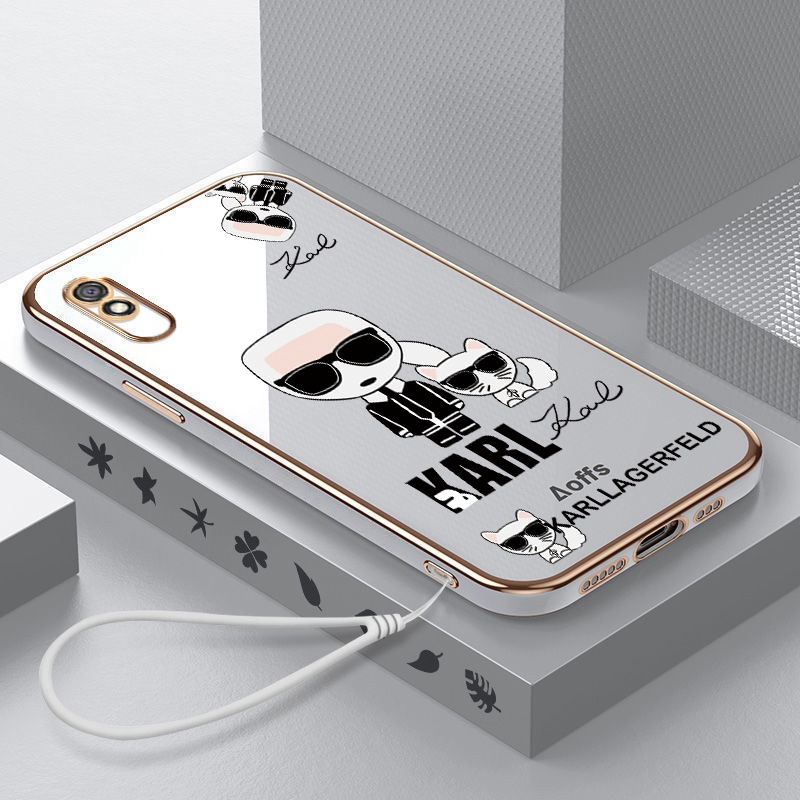 Ốp Điện Thoại Mạ Điện Họa Tiết Đức Phật Cho Redmi 9 Redmi 9A Redmi 9C Redmi 8 Redmi 8A Redmi 10C Redmi 10A