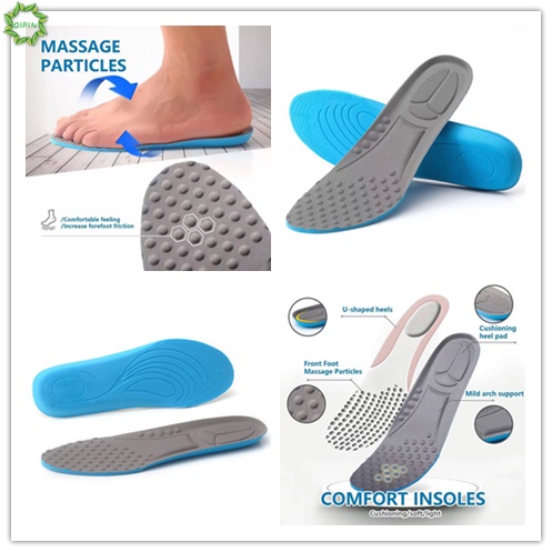 [Hàng mới về] Đệm lót giày thể thao chống sốc mát-xa bàn chân chăm sóc tiện lợi