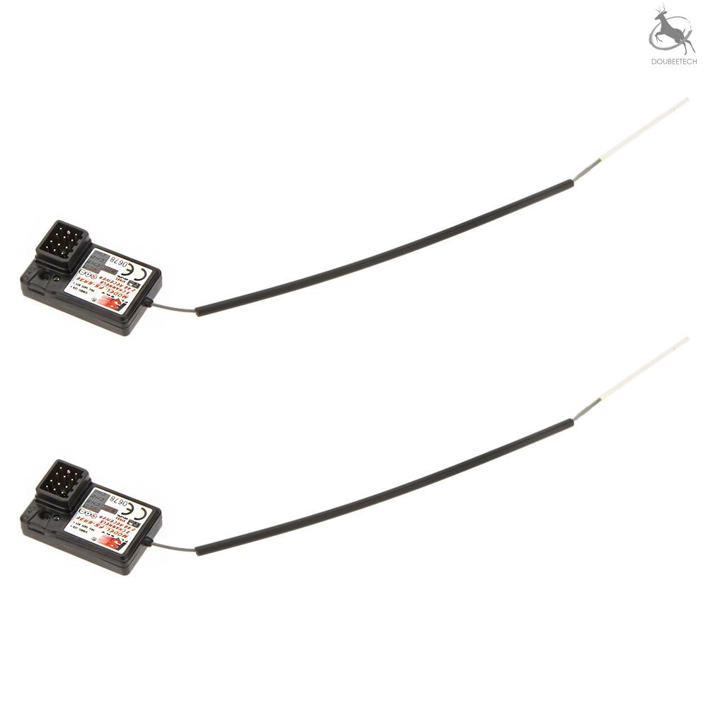 Bộ 2 thiết bị thu Flysky FS-GR3E AFHDS 2.4G 3CH cho xe hơi RC FS-GT2 FS-GT2B FS-GT3B FS-GT3C FZ-IT4S