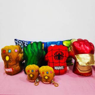 Găng tay siêu anh hùng Marvel nhồi bông nhiều mẫu chọn lựa ( ảnh thật)