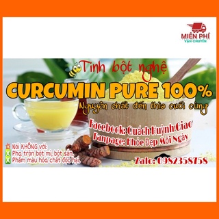 Tinh bột nghệ nghuyên chất curcumin pure 100%