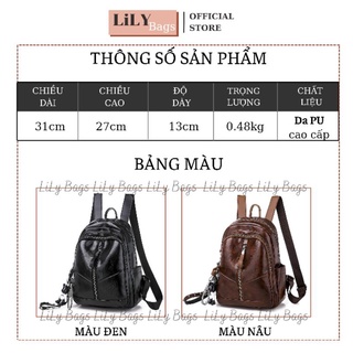 [RẺ VÔ ĐỊCH] BALO DA MỀM TẶNG KÈM GẤU BLC31