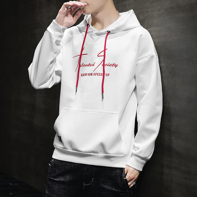 Áo hoodie tay dài cổ tròn thời trang dành cho nam