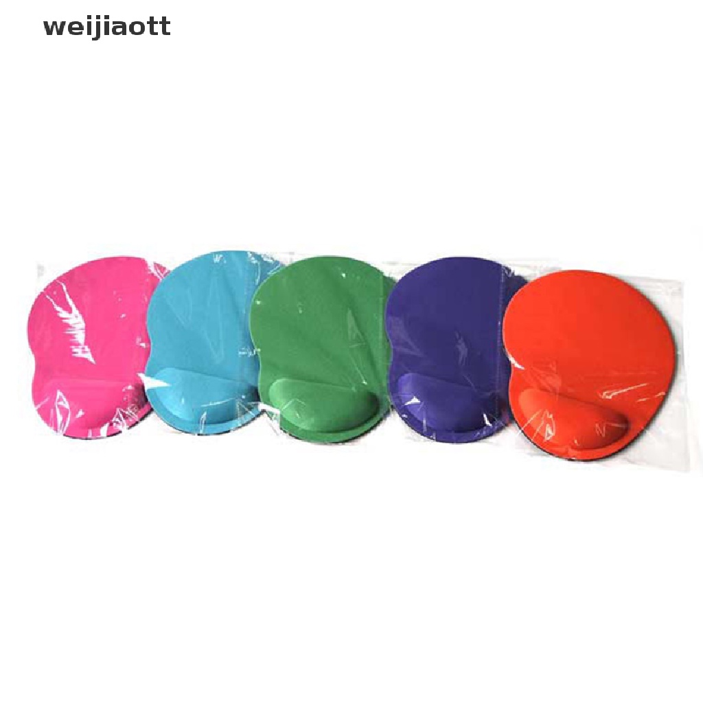 weijiaott 1PCS Solid Color Mouse Pad EVA Wristband Comfortable Mice Mat For Game Computer WT
