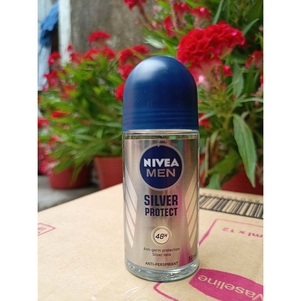 Lăn khử mùi Nivea men silver protect 50ml