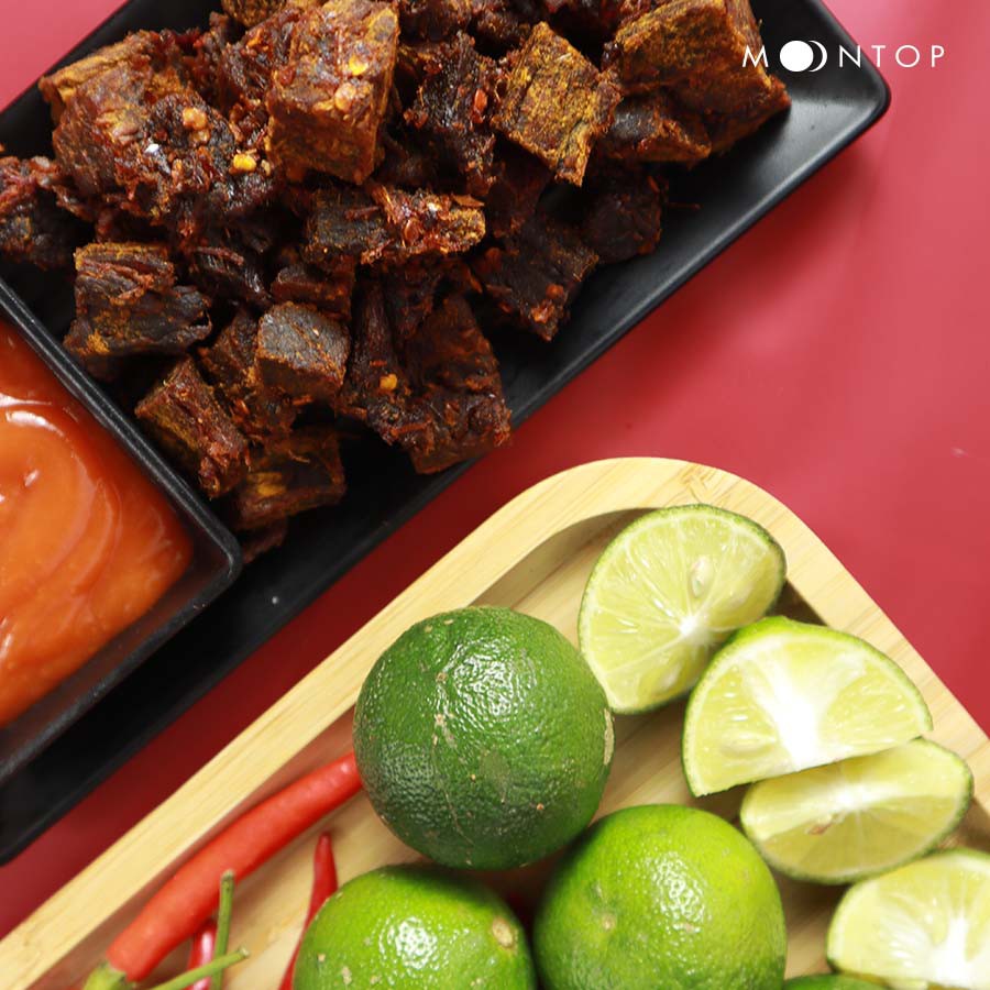BẮP BÒ VIÊN MỀM THỢ SĂN - Hàng cao cấp loại 1 - Thịt khô homemade Moontop - Chất từng miếng thịt | BigBuy360 - bigbuy360.vn