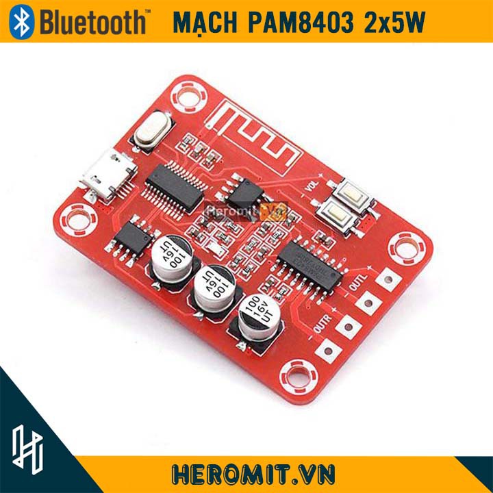 Mạch Khuếch Đại Âm Thanh BLUETOOTH PAM 8403 2x5w