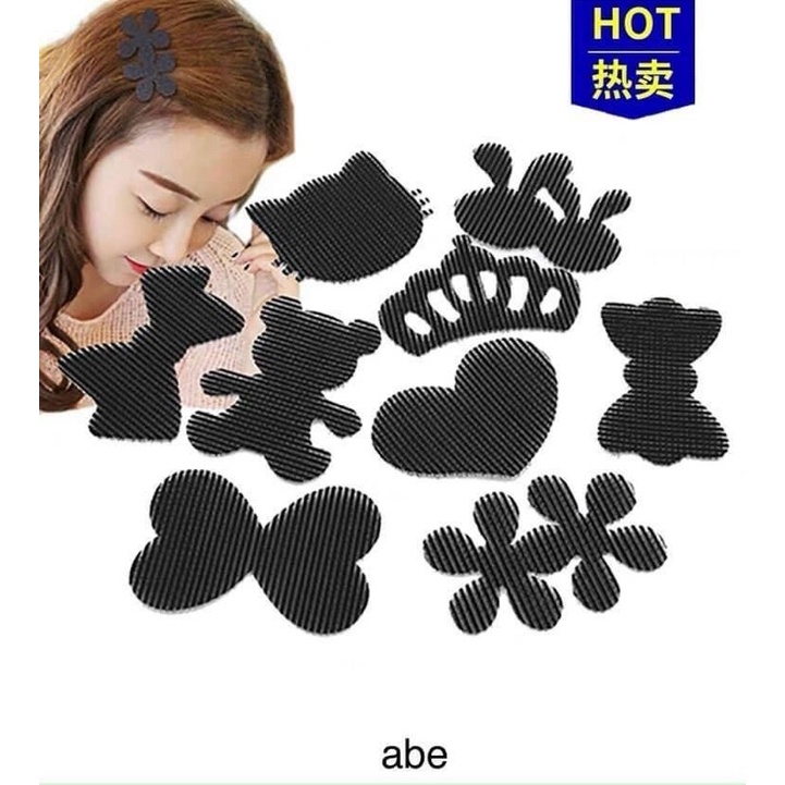 Bộ combo 10miếng ticker dán cố định tóc mái khi rửa mặt tiện lợi