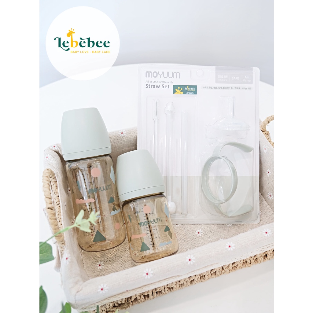 Bình sữa Moyuum Hàn Quốc cho bé 170ml & 270ml