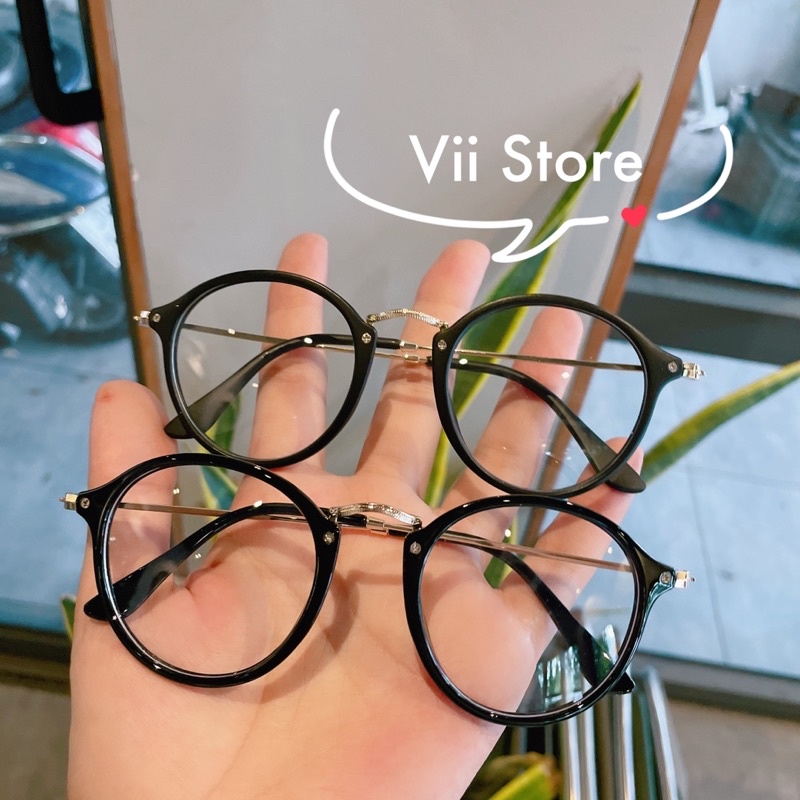 Kính Mắt mèo Gọng Mảnh Kim Loại best sellers - kính giả cận Viistore