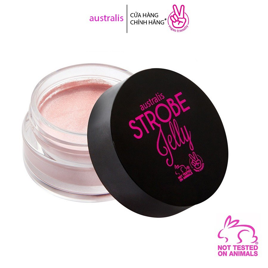 Highlight Bắt Sáng🌸FREESHIP🌸 Dạng Thạch Nhũ -Strobe Jelly Pink Champagne- Australis
